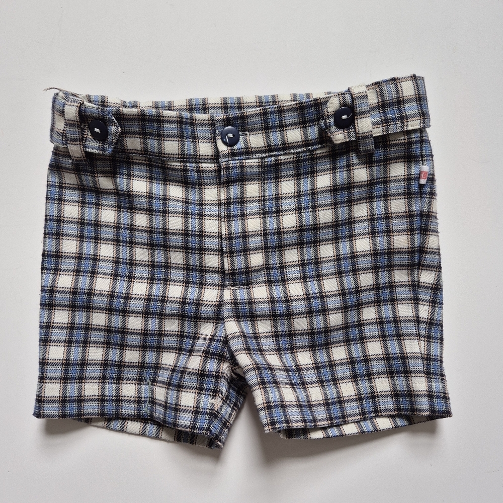 Hopscotch Gingham Plaid Boys Classic Shorts